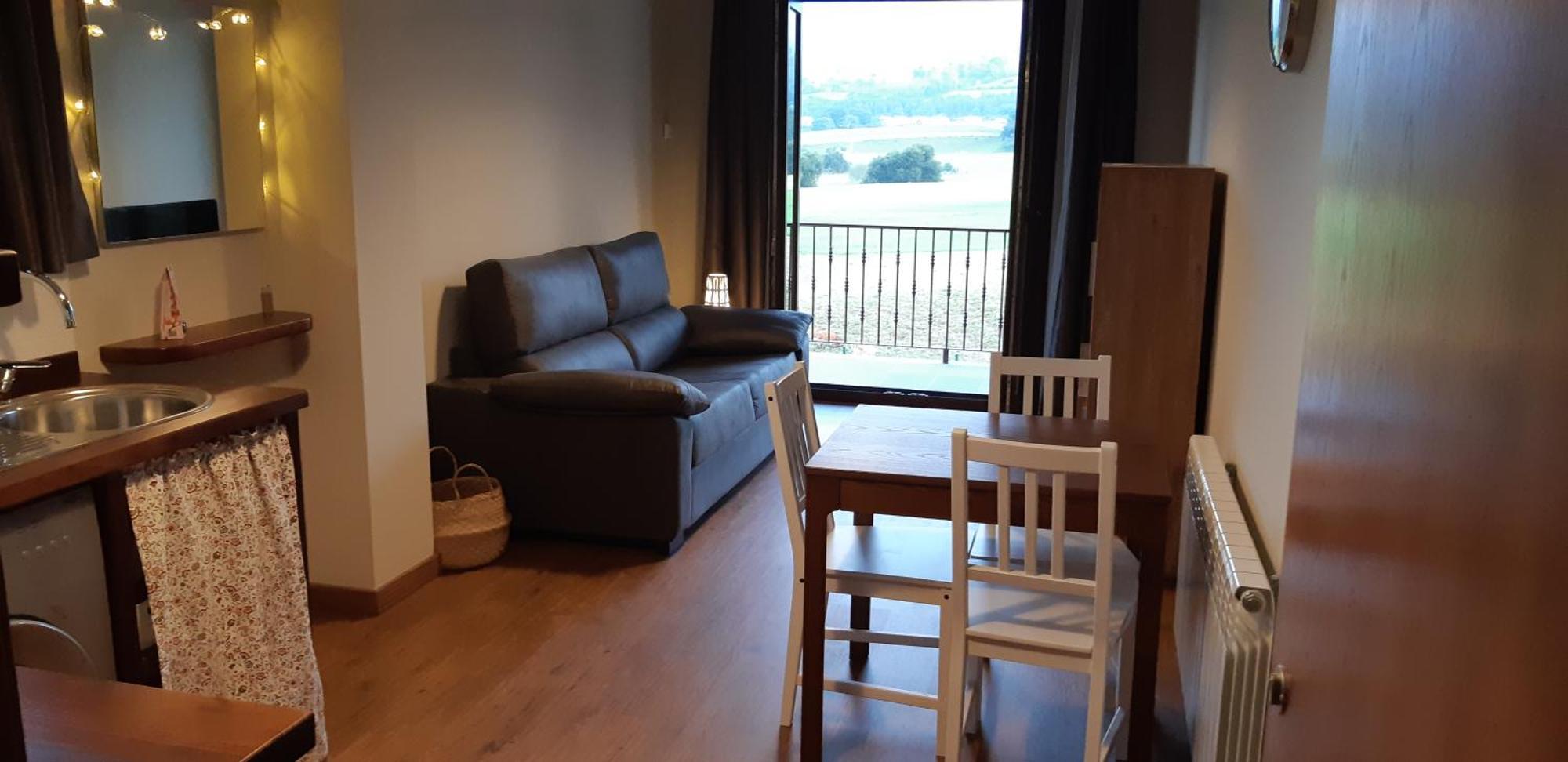 La Mediana Del Sella Apart otel Ribadesella Oda fotoğraf